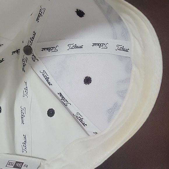 Titleist 1 cap adjustable strap New Era Brown embroidery - Picture 5 of 7